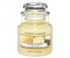 yankee candle Candela Piccolo Vaso, Limone Siciliano