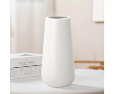 Vasi in ceramica - Vaso per fiori in stile minimalista, vaso elegante per mensola del camino, camino, tavolo, soggiorno, decorazione domestica