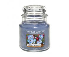 yankee candle Candela Vaso Medio, Pisello Dolce Giardino