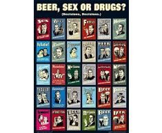 GB Eye Ltd, Retro Spoofs, Collage, Maxi Poster, 61 x 91,5 cm