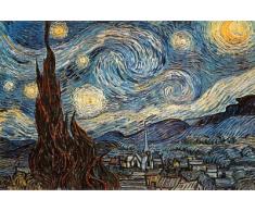 Poster 'Notte stellata, 1889 circa', per Vincent van Gogh, Dimensione: 91 x 61 cm