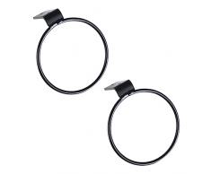 GANAZONO 2Pcs Montaggio A Parete Sfera Fioriera Fioriere Parete Fioriere A Parete Parete Vaso Fiori Anello Ferro Fiore Anello Parete Muro Di Ferro Supporto Per Piante Vaso Di
