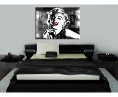Marilyn Monroe su tela 100 x 70 cm K. poster. Immagine già montato su telaio. Pop Art pittura arte stampe, quadri, Immagini Per La Decorazione - Decorazione. Film/TV Stars arte stampe
