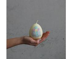Candela Uovo Happy Easter Uovo di Pasqua – Candela 100 X 70 mm