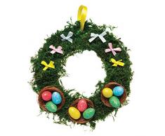 Baker Ross Mini uova glitterate (confezione da 50) - Decorazioni creative per Pasqua