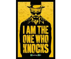 Grupo Erik PP33183 Poster Breaking Bad I Am The One Who Knocks, carta, Multicolore, 91 x 61,5 x 0,1 cm