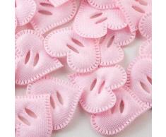 Materiale decorazioni pasquali a forma di cuore, colore: rosa (Confezione da 25 's)