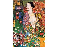 1art1 Gustav Klimt - La Danzatrice, 1916 Stampa su Tela (30 x 20cm)