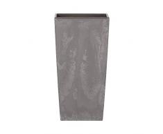 Prosperplast Fioriera Design Decorativo Altezza 500 mm Interno Esterno (Marengo)