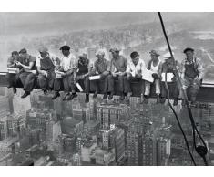 1art1 32010 - Poster New York, Pranzo in cima a un grattacielo, 1932, 91 x 61 cm