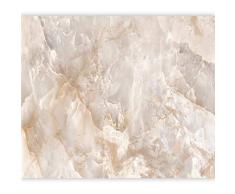 murando Carta da parati Pietra 400x280 cm Fotomurali in TNT Murale alla moda Decorazione da Muro XXL Poster Gigante Design Carta per pareti Marmo Astratto Effetto 3D beige bianco f-C-0458-a-a