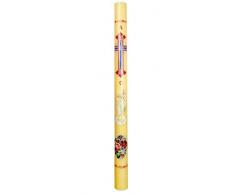 CERERIA Cero Pasquale-Candele Votive (Giallo)