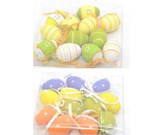 Uova di Pasqua appeso Uova Pasqua 12 pezzi decorazione haengedeko plastica 1812 – 57923