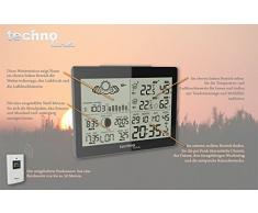 technoline WS 6760 Stazione Meteo, Nero