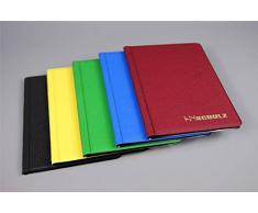 SCHULZ Verde Elegante Album "Luxory" Completo di 8 fogli per un totale di 96 monete con un diametro fino a 32 mm. Ideale per complete 2 Euro