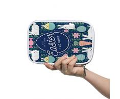 CHEHONG Astuccio grande capienza per matite, cancelleria, trucco, caccia alle uova di Pasqua, cartoline, poster, bandierine, vettori e passaporti