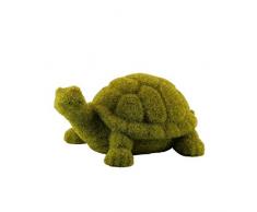 OAMORE coniglietto pasquale statue Real Life resina ornamenti coniglio Pasqua decorazione, Tortoise, 25.5X21X11.5CM