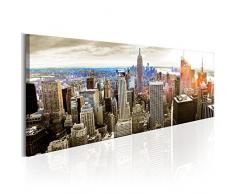 murando - Quadro New York 150x50 cm - Quadro - XXL Formato - Quadro su fliselina - Stampa in qualita fotografica - 1 Parte - New York NY City Citta d-B-0189-b-c