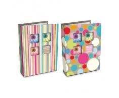 Tallon - Album per foto con 200 tasche, 12,7 x 17,7 cm, Modelli Assortiti