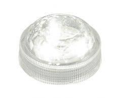 Formano - Luci galleggianti a LED, Ø 3 cm, Impermeabili, 12 Pezzi, incl. Pile tonde Bianco Caldo
