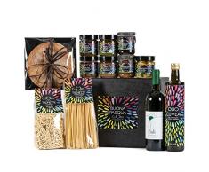 Cesto Pasquale e Natalizio Vegan Gourmet - Cesti pasquali e natalizi vegan con prodotti naturali della Liguria dellazienda agricola Cuvea