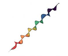 Nylon Arcobaleno Vento Spirale Filatore Tenda Da Giardino Decorazioni Per La Casa