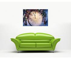 Canvas It Up Christmas orologio con cornice immagini decorazione artistica da parete con stampe da cucina, misura: A1 – 86,4 x 61 cm (86 cm x 60 cm)
