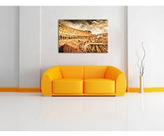 antica Colosseo a Roma Formato: 120x80 su tela, enorme XXL Immagini completamente Pagina con la barella, stampa d'arte su murale con la struttura, più economico di pittura o pittura ad olio, nessun manifesto o poster