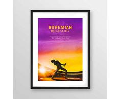 Poster incorniciato - Bohemian Rhapsody locandina film - Artyexpress Made in Italy