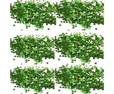 5000PCS verde brillante cuore matrimonio coriandoli decorazione tavolo