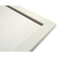 Quadro in cornice di legno di colore bianco - Quadro in cornice - Quadro su tela - larghezza: 140cm, altezza: 50cm - numero dell'immagine 2691 - pronto da appendere - completamente incorniciato - F1WAB140x50-2691