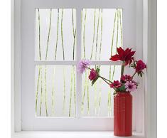 Finnez Pellicola Finestre Non Adesivo Pellicola Privacy per Vetri, Per Ufficio Camera da Letto Sala di Riunione, 90x200cm