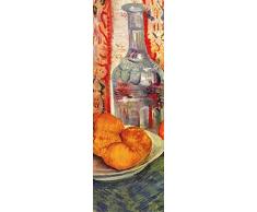 1art1 Vincent Van Gogh Poster Natura Morta Con Bottiglia E Limoni Stampa DArte 91x30 cm