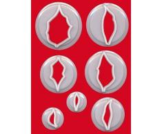 FMM Sugarcraft CUTPOI - Stampino per dolci a forma di stella di Natale