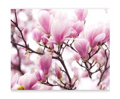 murando Carta da parati Fiori 350x270 cm Fotomurali in TNT Murale alla moda Decorazione da Muro XXL Poster Gigante Design Carta per pareti Natura Fiore rosa viola 100406-26