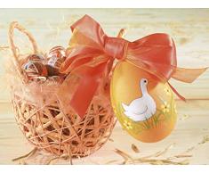 Ideapiu Idea Decorazioni PASQUALI, Uova Decorative 36, Uova Pasqua Decorata da Appendere, Uova PASQUALI, Decorazioni PASQUALI