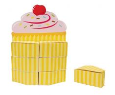Centrotavola con 12 Cupcake Favour Boxes