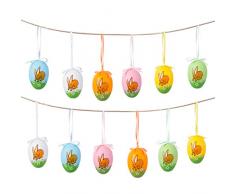 Coniglio Demiawaking Bella Portauova di Pasqua DIY Portauova Pasquali in Legno Decorazioni per la Casa