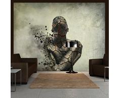 murando Carta da parati 350x270 cm Fotomurali in TNT Murale alla moda Decorazione da Muro XXL Poster Gigante Design Carta per pareti Astratto 10040901-56