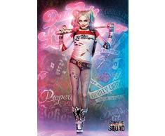 empireposter 744760 Suicide Squad – Harley Quinn Stampa Stand – Poster Film – Poster, Dimensioni 61 x 91,5 cm, Carta, Multicolore, 91,5 x 61 x 0,14 cm