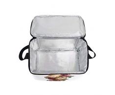 FANTAZIO - Borsa per il pranzo, motivo: campanella di Natale