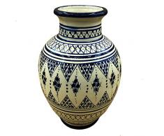 Etnico Arredo Vaso Berbero Marocchino Ceramica Terracotta Orientale 0904211038