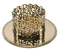 Candelabro Fine Ornamentik in ottone