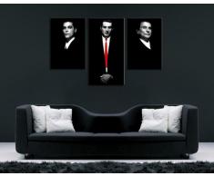 '"Goodfellas Arte immagini su tela 120 x 80 cm K. Poster. Tela già su telaio. Pop Art dipinto stampe artistiche, immagini da parete decorative, stile. Film/Movie/Tv Stars stampe artistiche