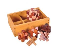 Holzsammlung Set da 6 Rompicapo in Legno Gioco di Cube 3D Puzzle - Perfetto Regalo di Natale per i Tuoi Famiglia #22
