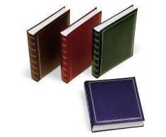 BUNDLE 4 ALBUM PORTA-FOTO FOTOGRAFICO LEBEZ 50 FOGLI(BLU-MARRONE-VERDE-BORDEAUX)
