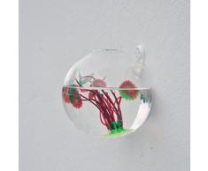 12cm Palla Vaso Vetro Da Parete Idroponico Fiore Decorazione Casa Feste