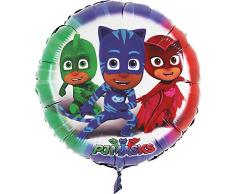 Palloncino Tondo Grande 24" Pj Masks - Super Pigiamini