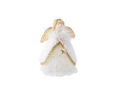 CGB Giftware GB03832 - Puntale per albero di Natale a forma di angelo, colore: oro