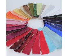Filo bordi nastro con Lurex nastro fiocco regalo nastro nastro decorativo tavolo Band 40 mm larghezza, 1 Rotolo da 25 m